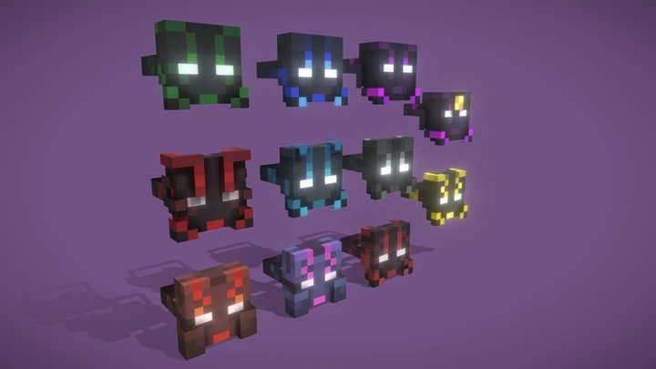 Маски Междумирцев [Лололошка] 3D Model