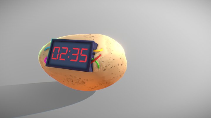 Hot Potato 3D Model