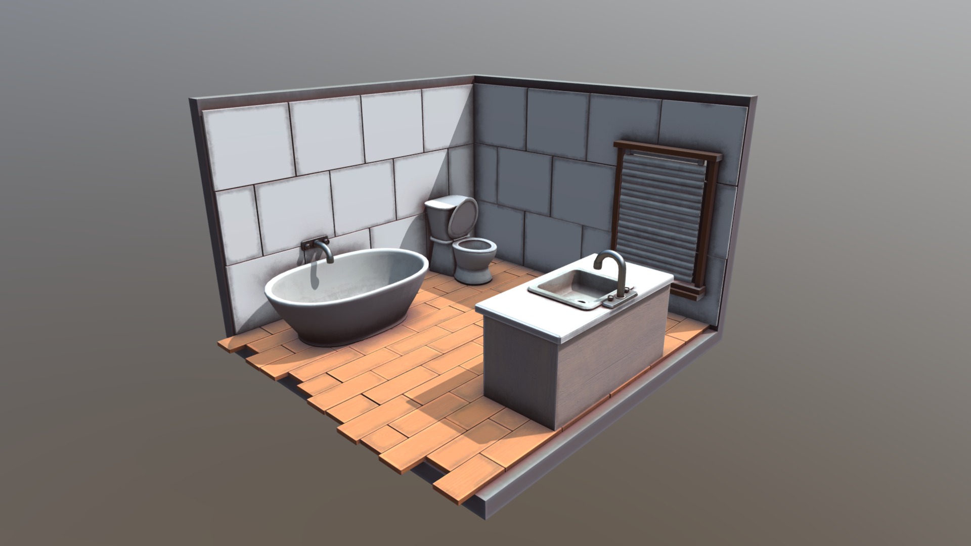 Water and Fixtures - 3D model by riceandnoodles [a55de2c] - Sketchfab