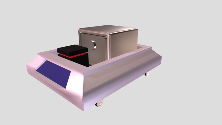 Mini Payload Cart 3D Model