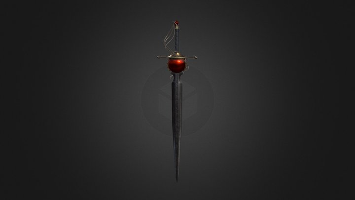 Mechanical Sword 3D Model