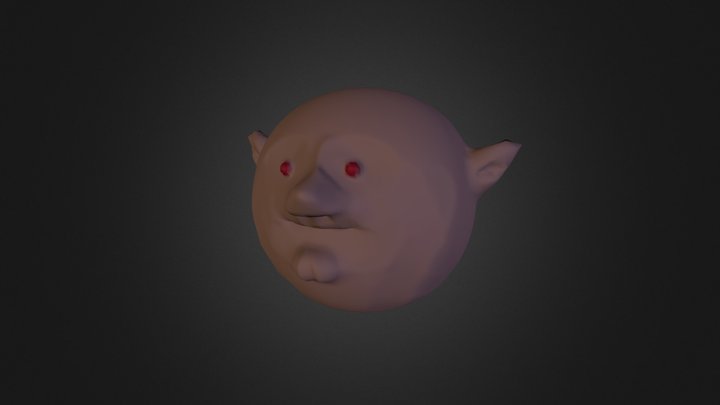Face #1 3D Model