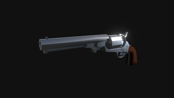 Revolver 3D Model