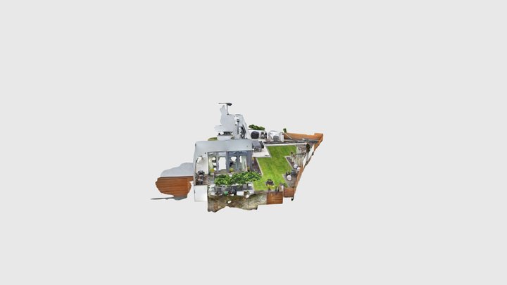Garten Neugestaltung C 3D Model