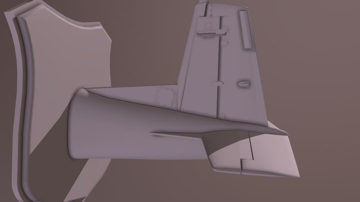 Texan Tail Full Bbbb 3D Model