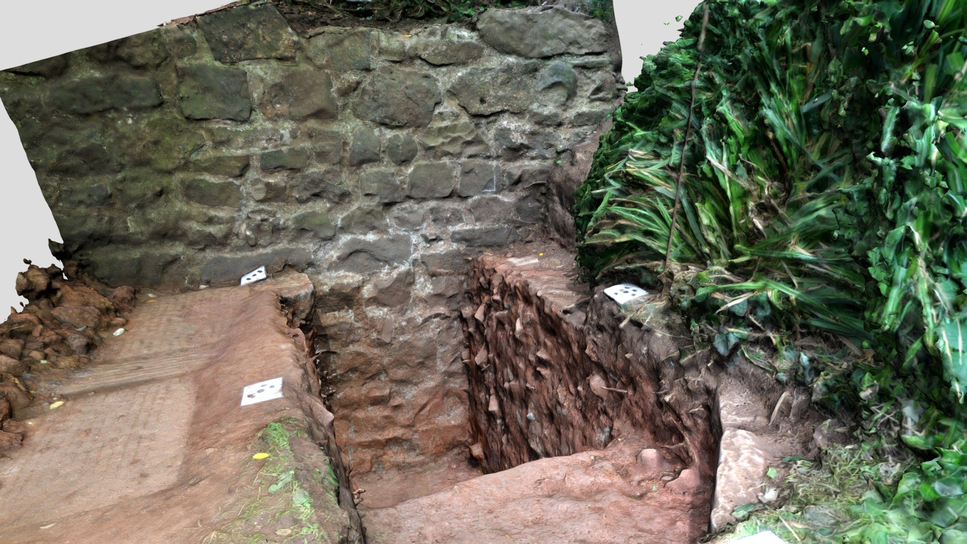 Final Extent of Trench 03 and Wall [M01]