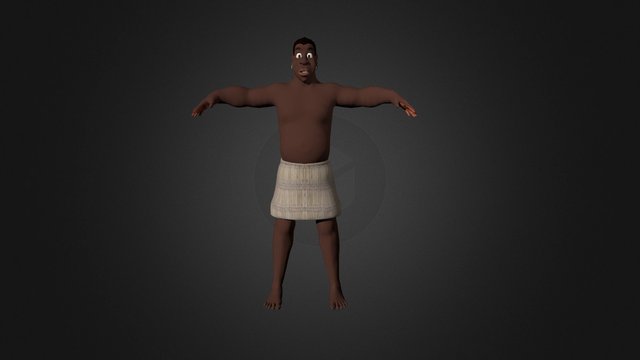 Happy Islander 3D Model