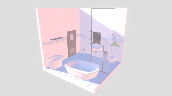 房間 FBX 3D Model