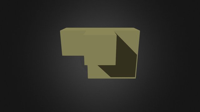 White Puzzle Part 3D Model