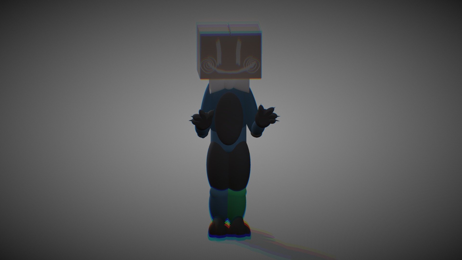 Box-head (FNAF) - 3D model by VioletJinx [a564013] - Sketchfab