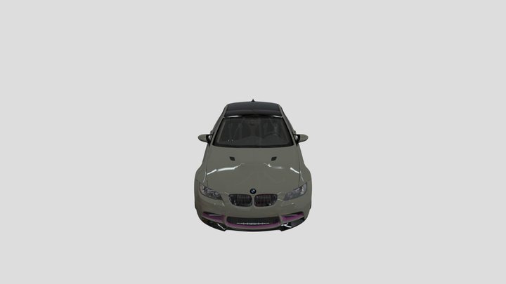 BMW M3 E92 3D Model