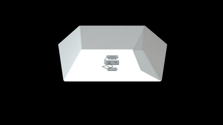 Old game console 3D Model