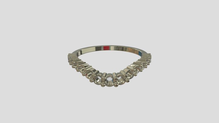 ATRG007 goldring wedding engagement luxury – Free 3D Model STL