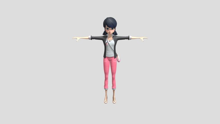 Marinette 3D Model