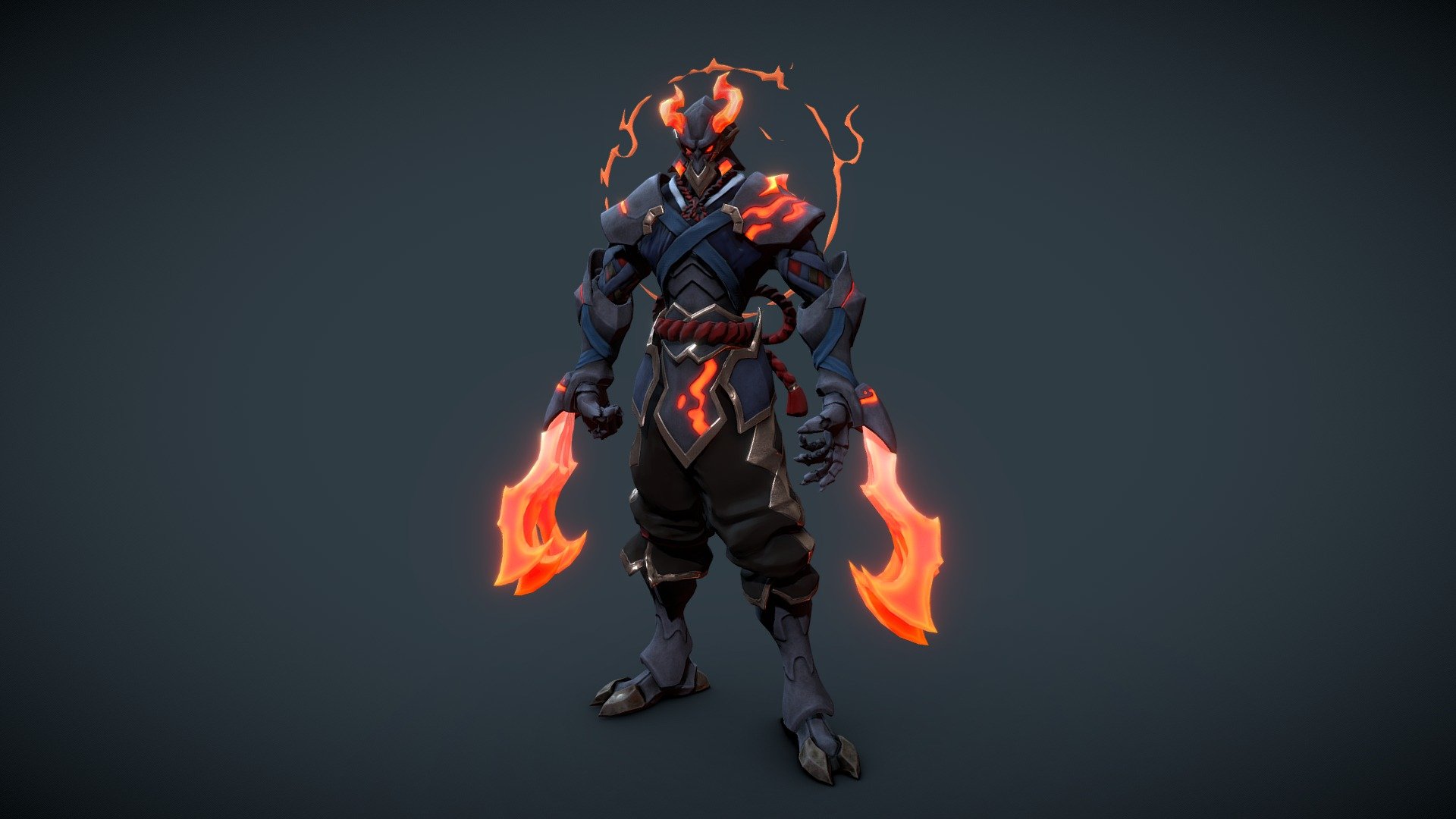 Wild Flame Aka Claude The Clawed - 3d Model By Eazotop (@matthieuteste 