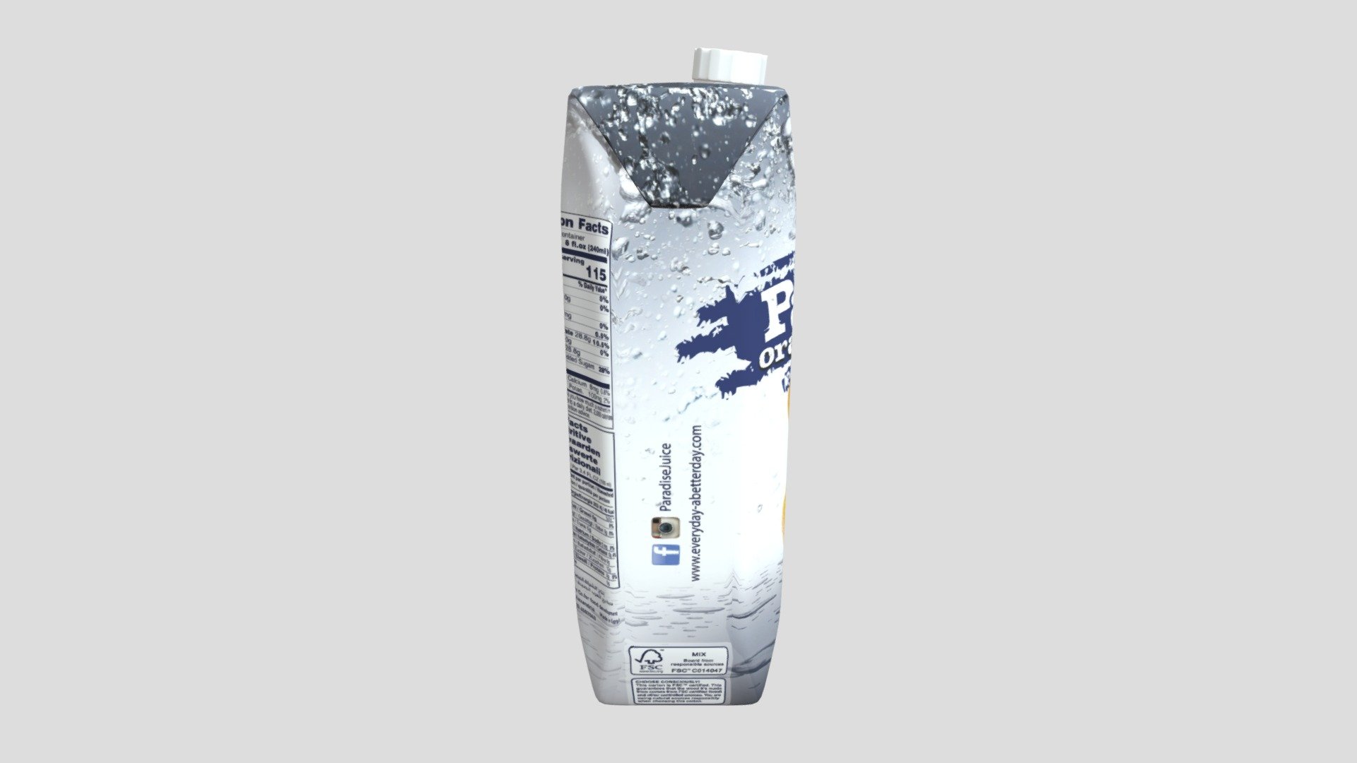 Orange Paradise Nectar 1L