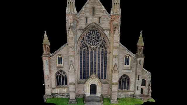 Structural Inspection Church 3D Model 3D Model