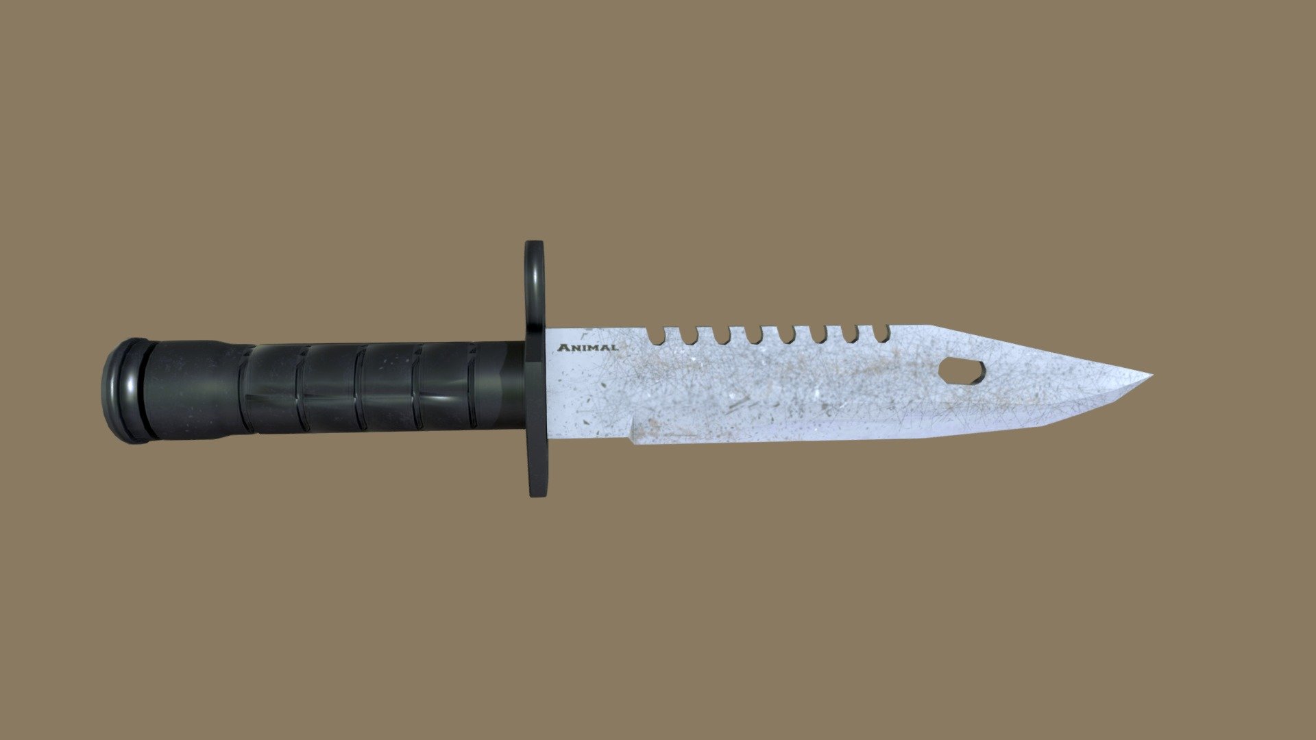Rusted Hunting Knife