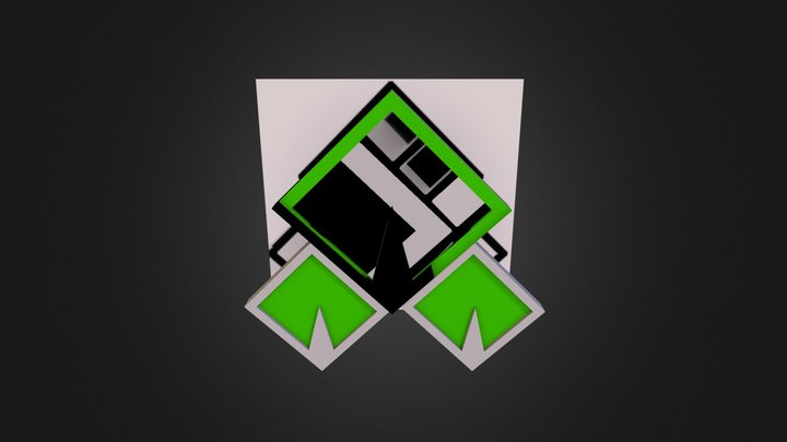 Forest badge 3D Model