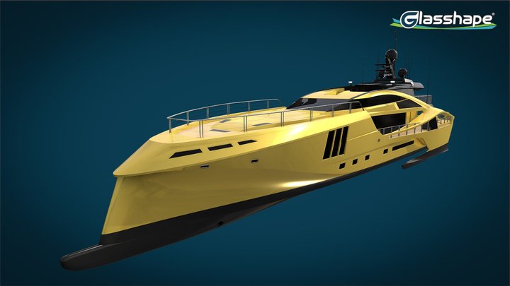 Superyacht - Khalilah 3D Model