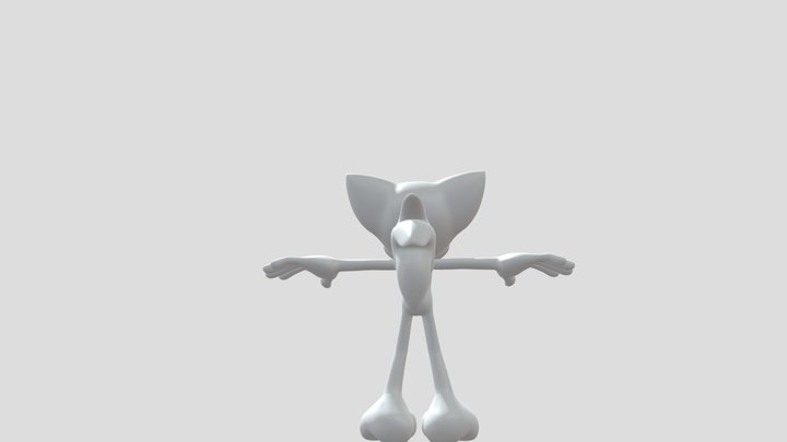 HoneyTheCat 3D Model