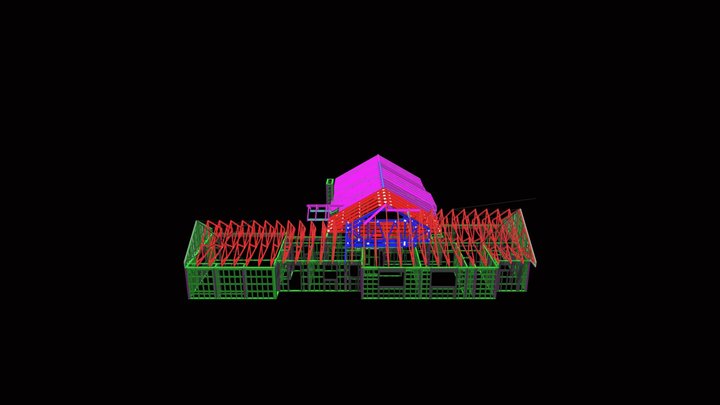 Truss 3D 3D Model