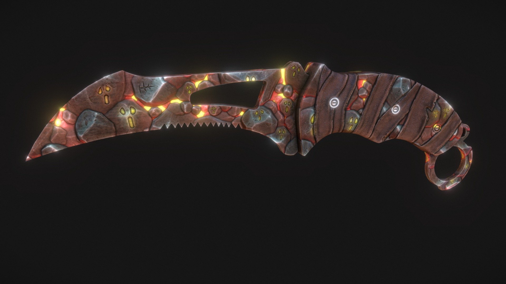 Reaper Knife - Hell