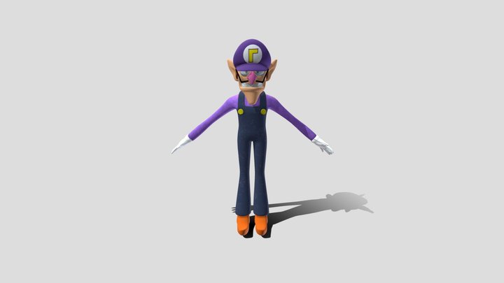 Waluigi_02 3D Model