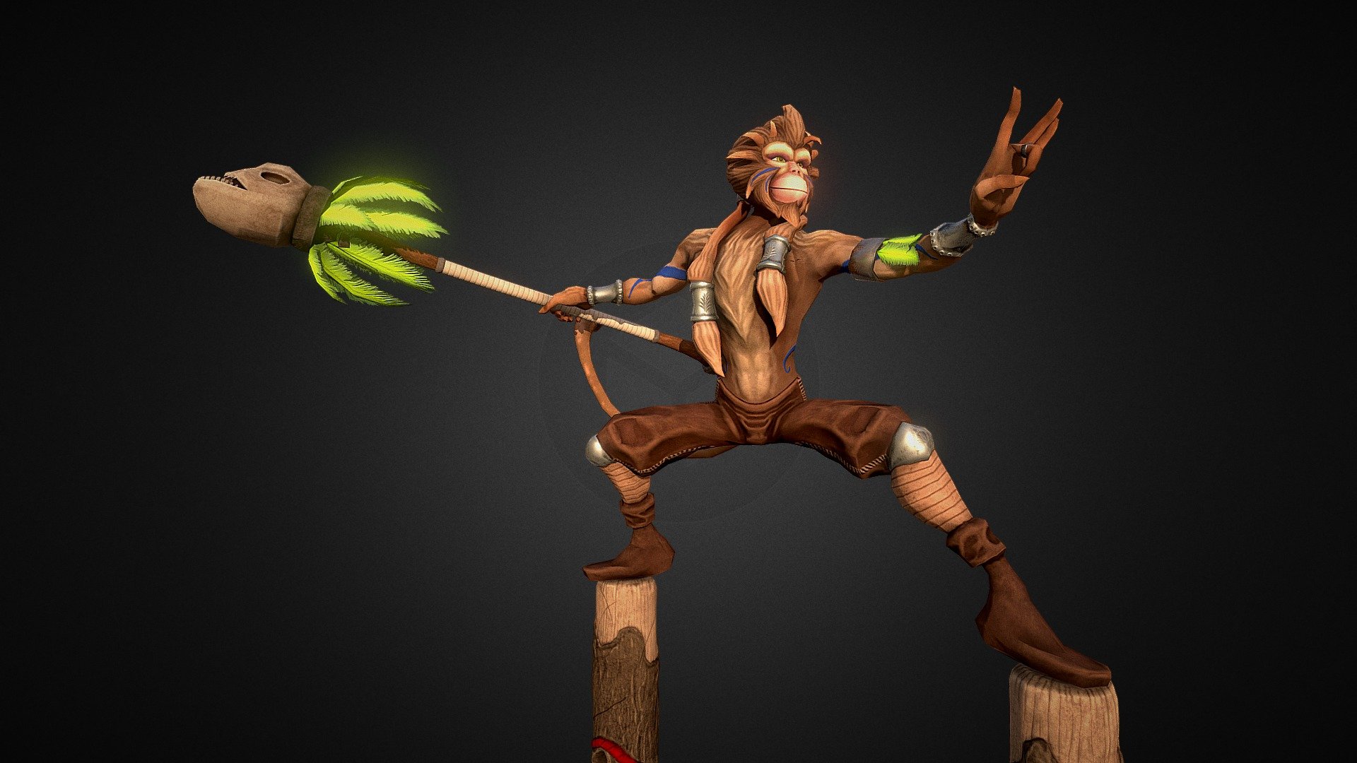 Monkey King Character - PBR