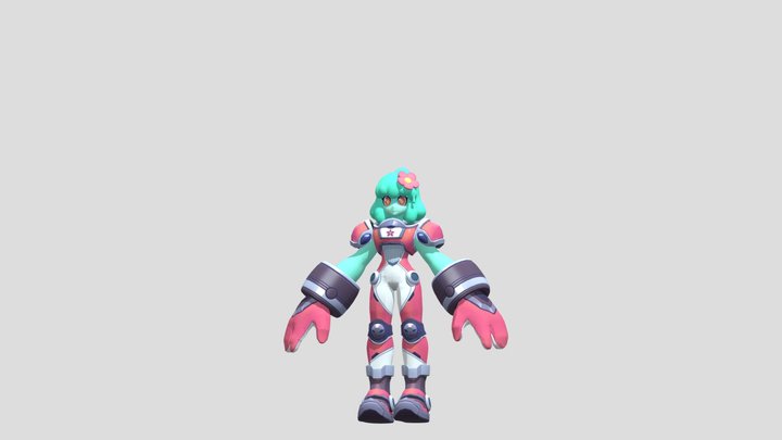 Juno From omega strikers 3D Model