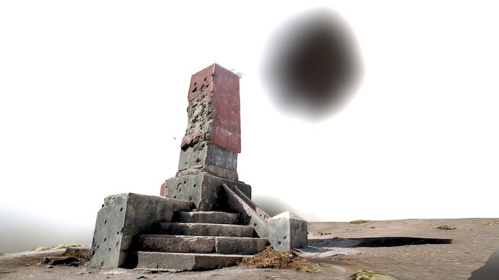 monolito estación Juncal 3D Model