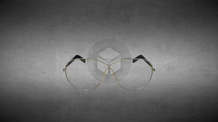 Tom Ford Glasses 3D Model