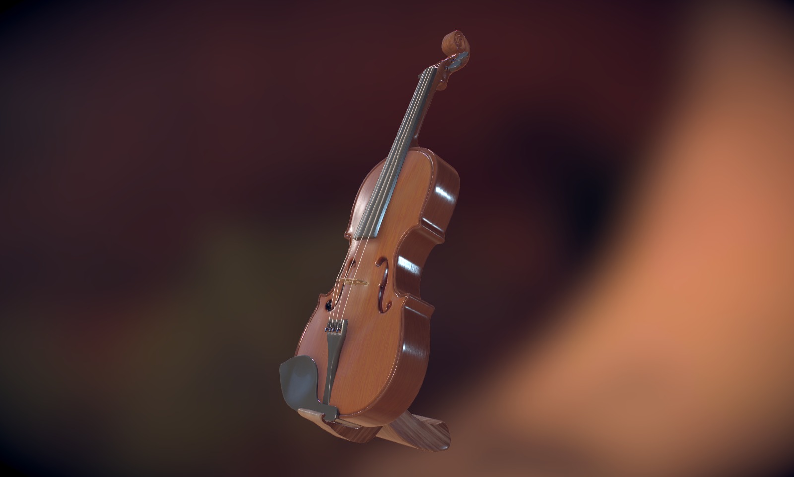Violin - 3D model by arasteam [a56d4bc] - Sketchfab