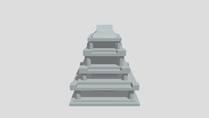 Catan Set Japan City 1 V1 3D Model
