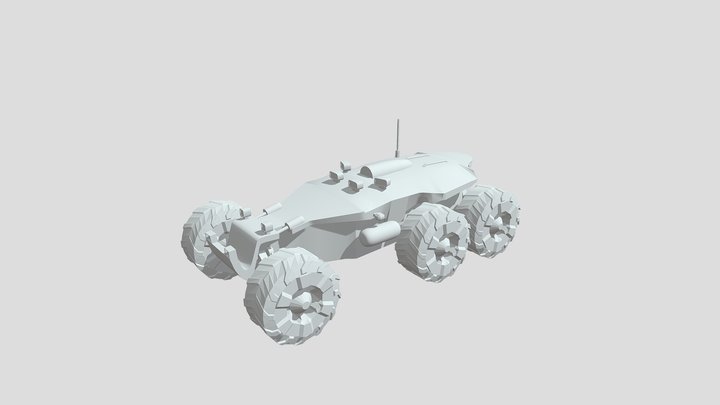 Nomad, Mass Effect Andromeda 3D Model