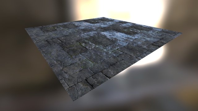 Tile Mesh Plane 3D Model
