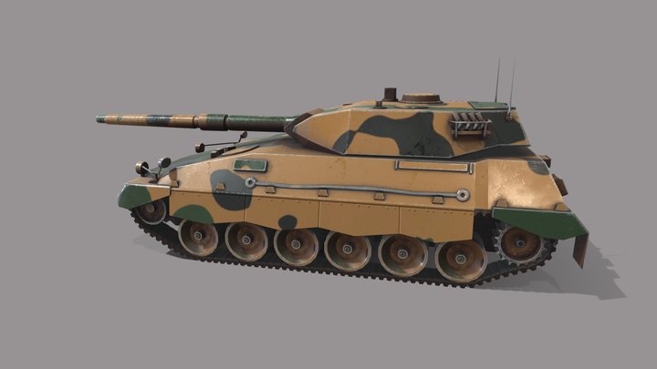 Tank1 3D Model