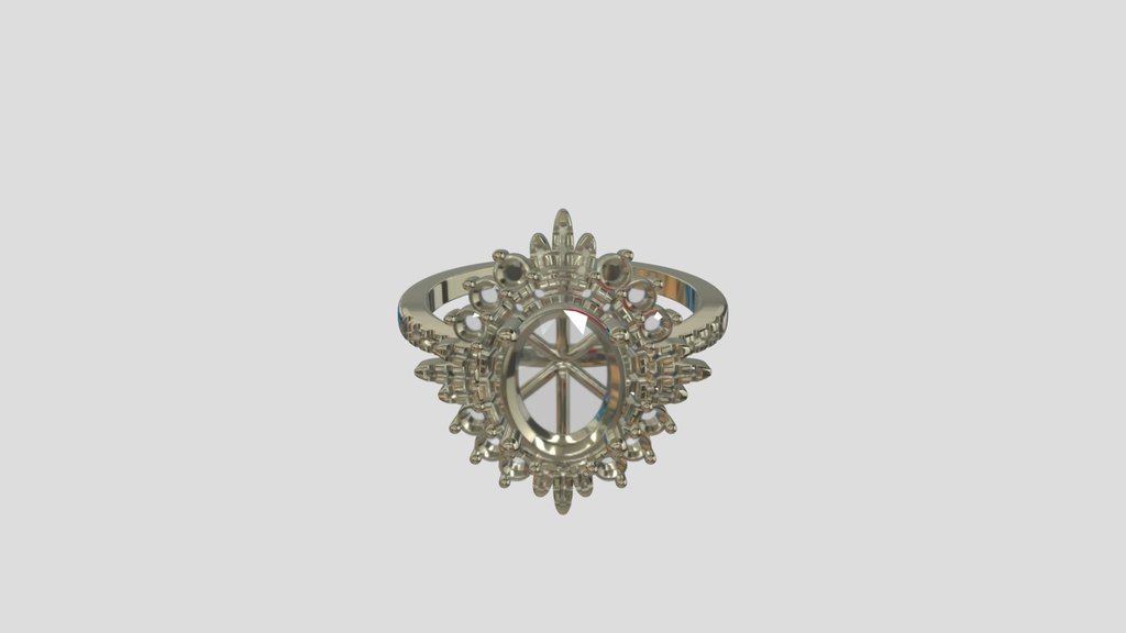 AHR031 goldring wedding engagement luxury