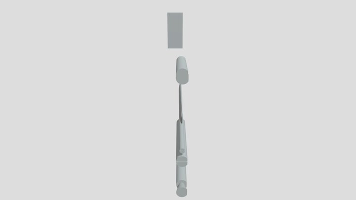 Mayan Backstrap Loom 3D Model