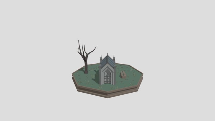 Free Demo of Low Poly Fantasy Halloween 3D Pack 3D Model
