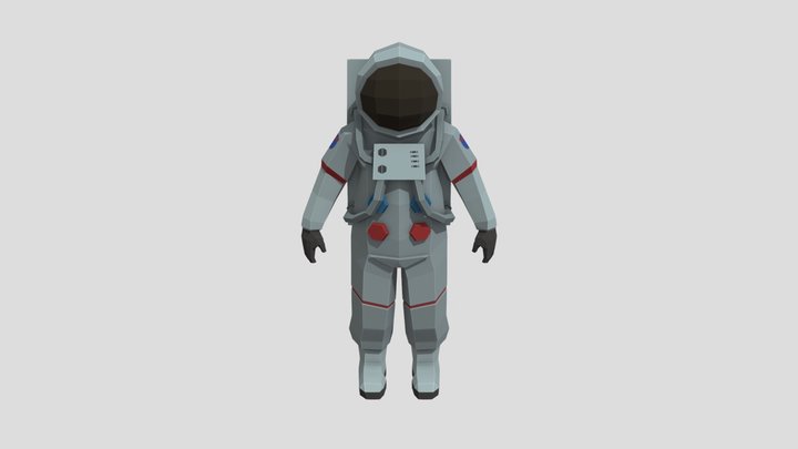 Astronaut 3D Model