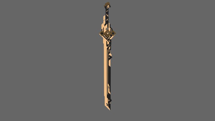 Summit Shaper - Genshin Impact 3D Model