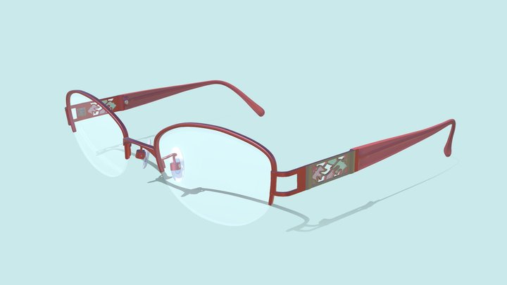 Glasses 05 – Free 3D Model STL
