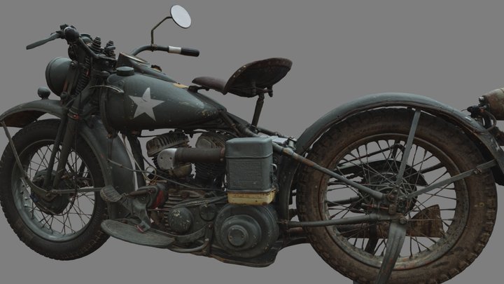 "Liberator" 3D model NFT Harley Davidson 3D Model