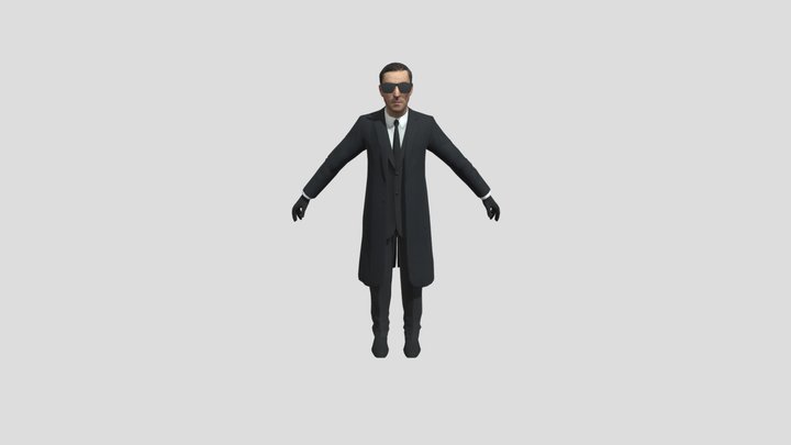 Zacdoor - Rigged 3D Model