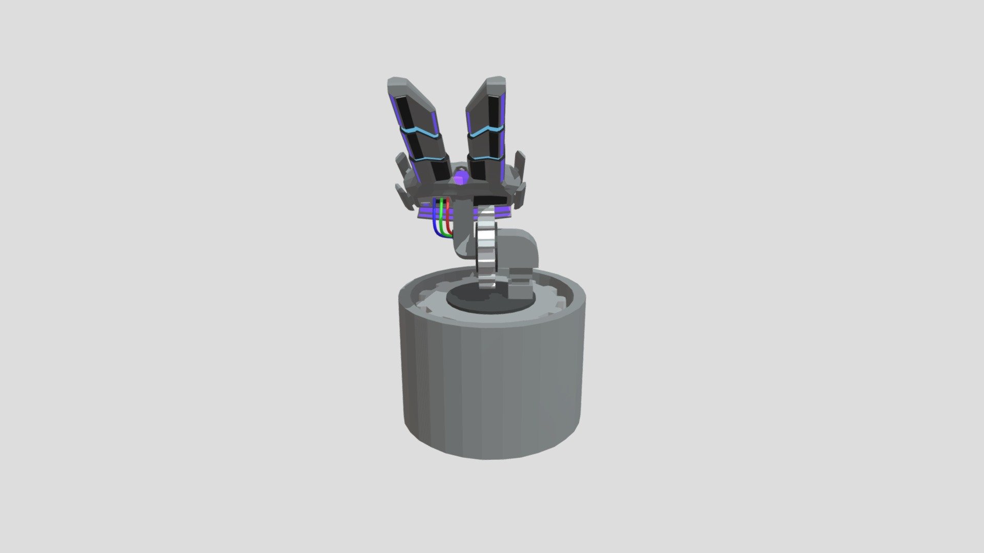 Lowpoly Railgun