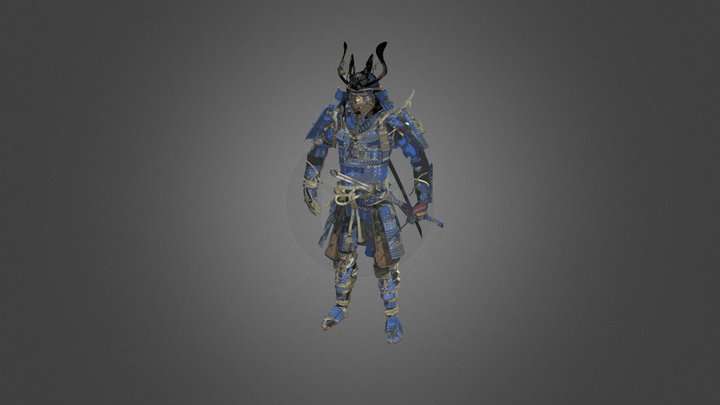 Samurai 3D Model
