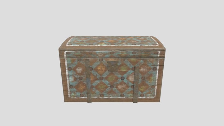 Old Chest 3D Model