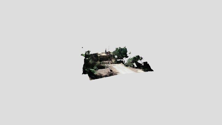 Roberts Ck Rd Bridge No.3 3D Model