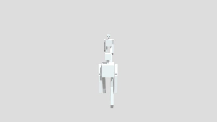Fight animation 3D Model
